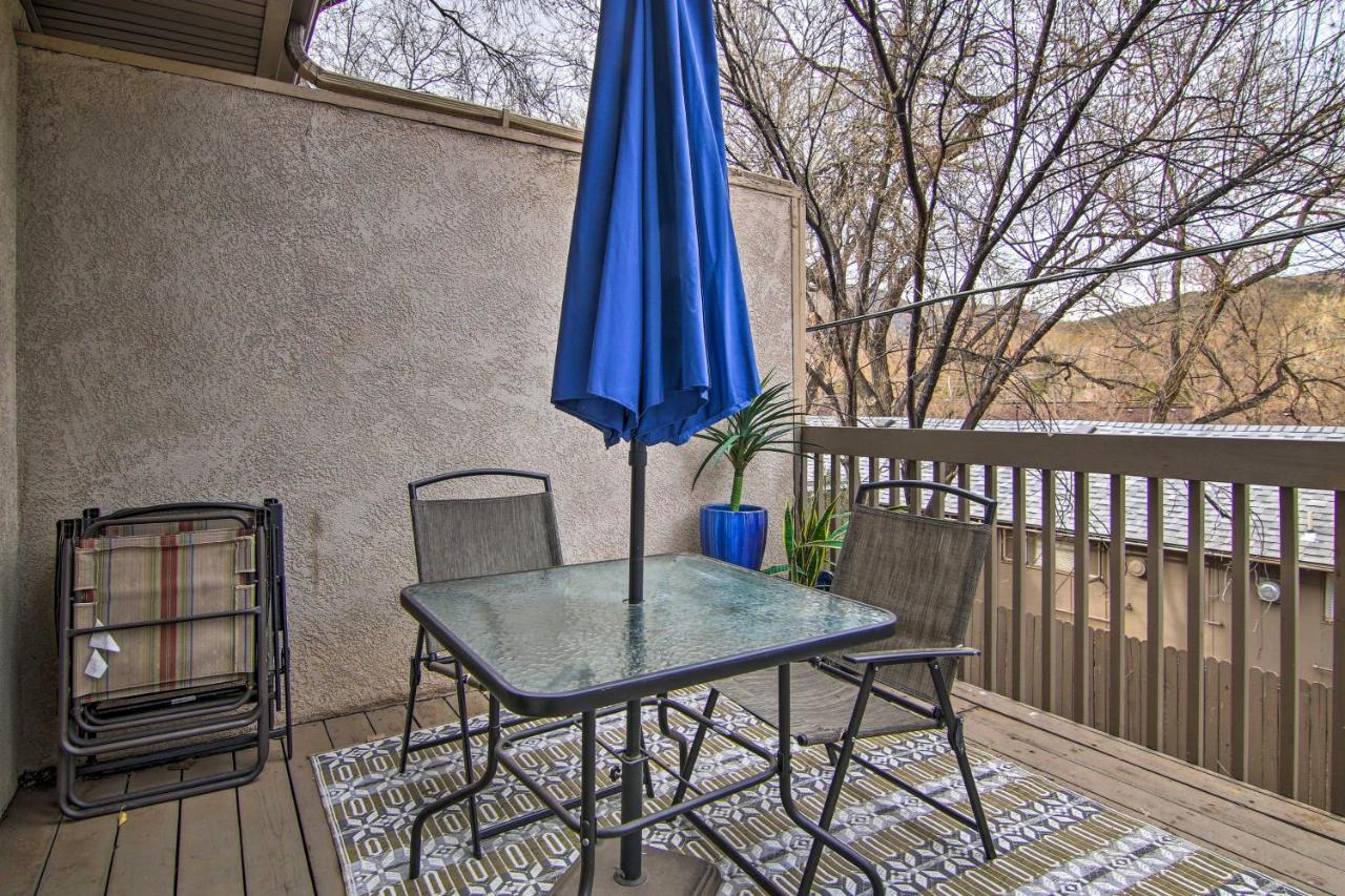 Manitou Springs Escape With Aandc And Private Deck! Lägenhet Exteriör bild
